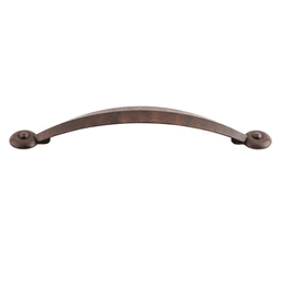 5-1/16" Dakota Angle Pull, Patina Rouge - Top Knobs