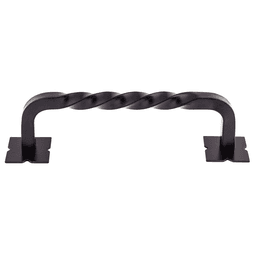 8" Twist Appliance Pull in Patina Black by Top Knobs - Elegant and durable matching appliance pulls for a customized appearance.