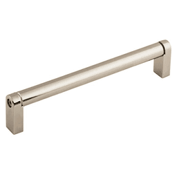 Asbury Pennington Bar Pull in Polished Nickel - Top Knobs Cabinet Hardware