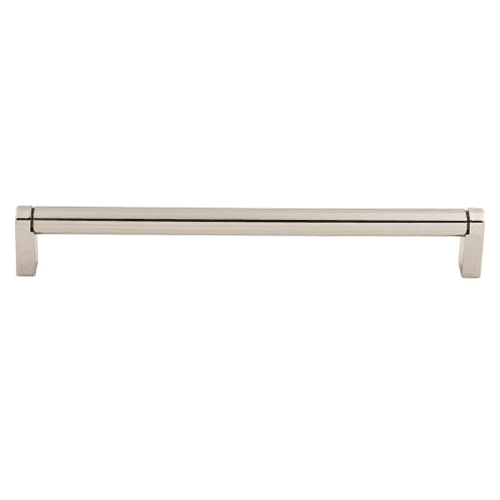 8-13/16" Asbury Pennington Bar Pull in Polished Nickel