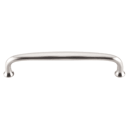 6" Asbury Handle Pull, Brushed Satin Nickel by Top Knobs - Modern and Sleek Cabinet Handle
