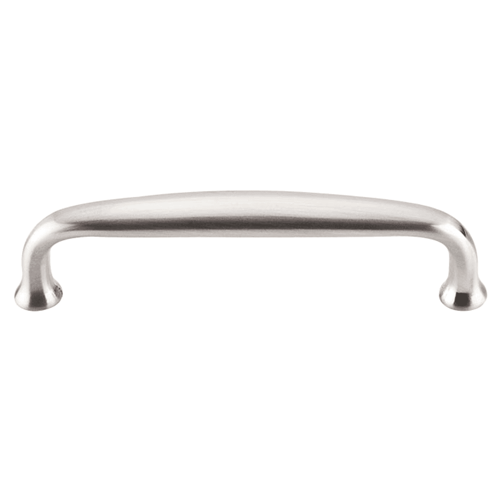 Top Knobs 4" Asbury Handle Pull, Brushed Satin Nickel - Elegant Cabinet Hardware
