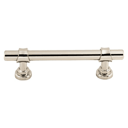 3&#45;3/4&quot; Asbury Bit Pull, Polished Nickel - Main Image