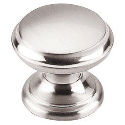 Brushed Satin Nickel Flat Top Knob by Top Knobs