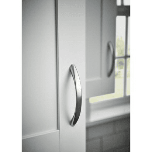 3&#45;3/4&quot; Asbury Nouveau Bow Pull, Polished Nickel - Alt Image 1