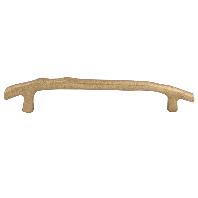 12" Aspen Twig Pull Light Bronze Top Knobs rustic hardware for kitchen and bathroom cabinets