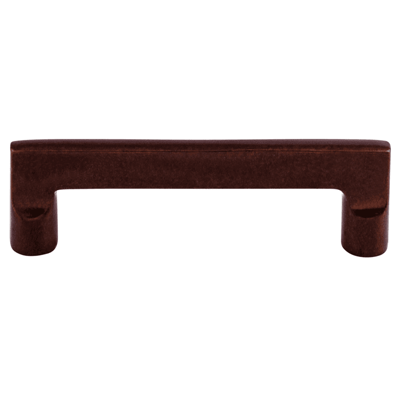 Mahogany Bronze Aspen 4" Flat Sided Pull - Top Knobs