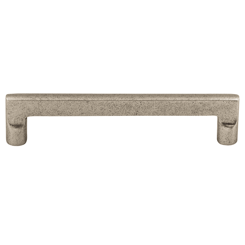 Top Knobs Aspen 6" Flat Sided Pull Medium Bronze rustic cabinet hardware