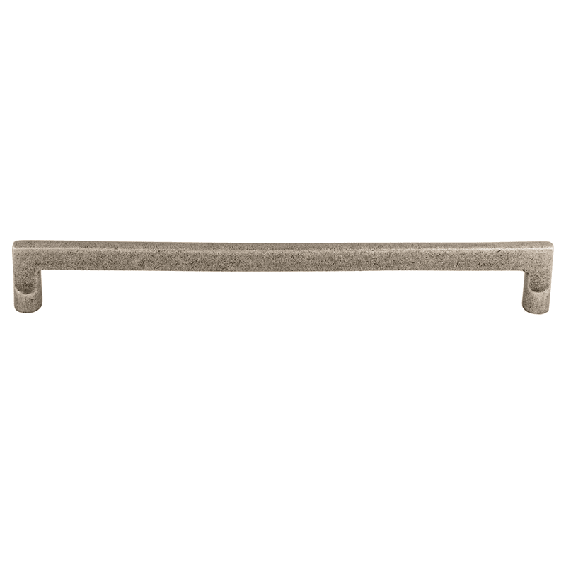 Rustic Aspen 12" Flat Sided Pull in Medium Bronze finish by Top Knobs