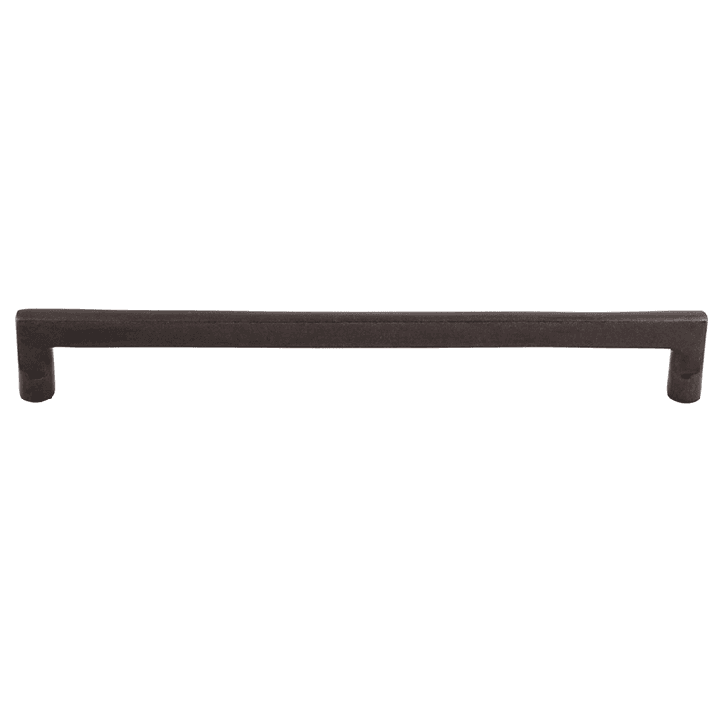12" Aspen Flat Sided Pull, Medium Bronze cabinet hardware by Top Knobs
