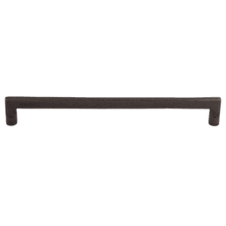 12" Aspen Flat Sided Pull, Medium Bronze cabinet hardware by Top Knobs
