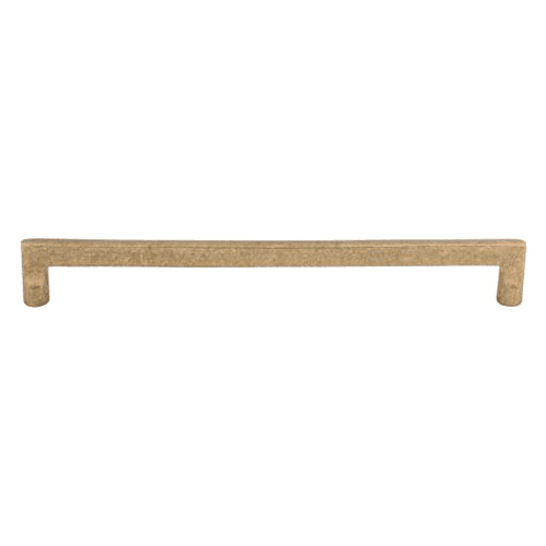 18-inch light bronze Aspen Flat Sided Pull for rustic interiors