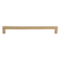 18-inch light bronze Aspen Flat Sided Pull for rustic interiors