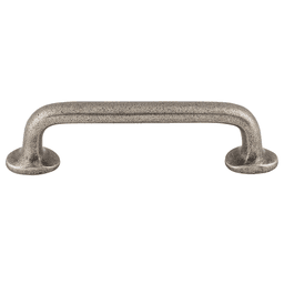 Affordable Artisan-Made Aspen 4" Rounded Pull in Silicon Bronze Light by Top Knobs