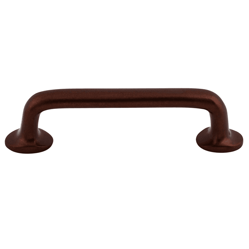 4" Aspen Rounded Pull in Mahogany Bronze finish