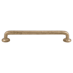 9" Aspen Rounded Pull Light Bronze cabinet hardware for rustic and country interiors