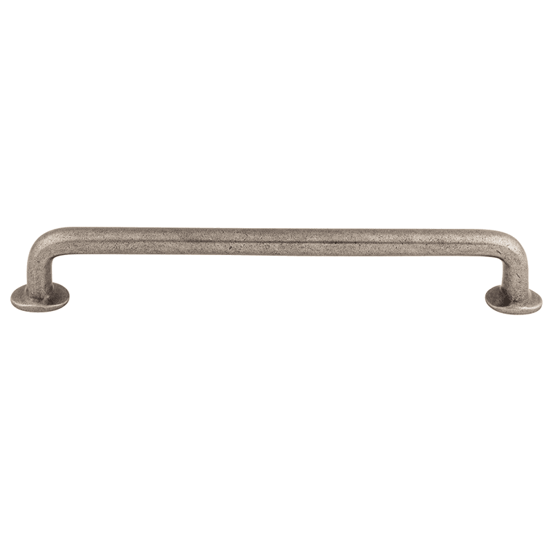 12" Aspen Rounded Pull in Silicon Bronze Light for Rustic and Country Interiors