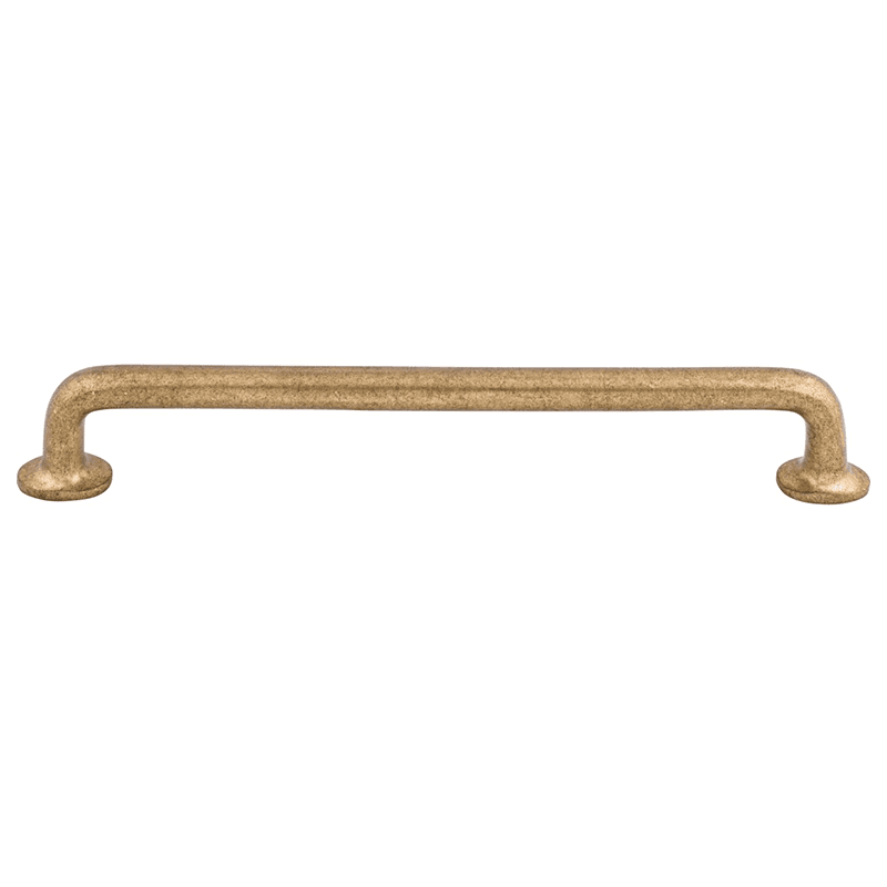 12" Aspen Rounded Pull in Light Bronze from Top Knobs