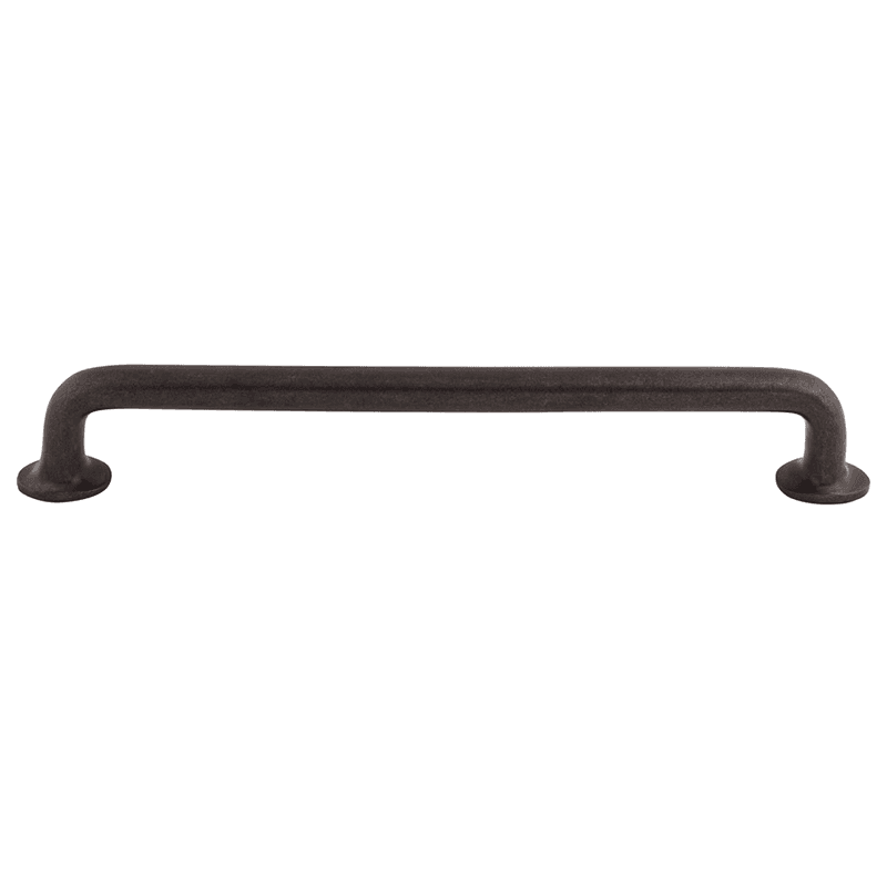 12" Aspen Rounded Pull in Medium Bronze by Top Knobs - Rustic & Country Style