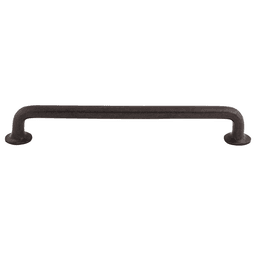 12" Aspen Rounded Pull in Medium Bronze by Top Knobs - Rustic & Country Style