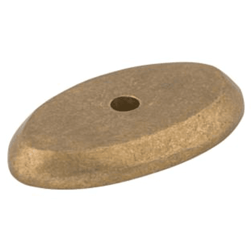 Aspen Knob Backplate - rustic and affordable cabinet hardware - Top Knobs