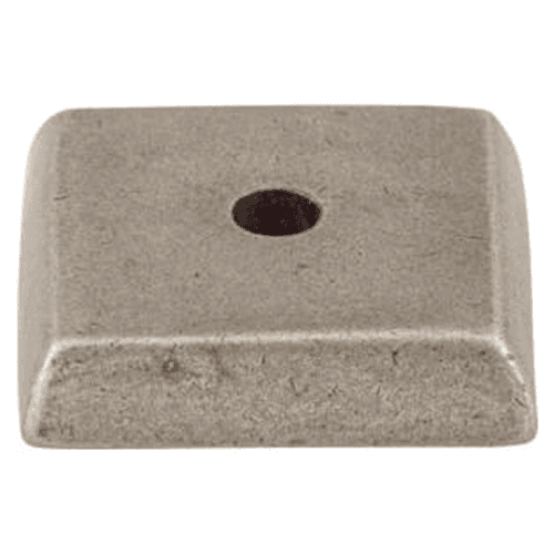 7/8" Aspen Knob Backplate in Silicon Bronze Light - Top Knobs