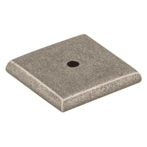 Affordable Aspen 1-1/4" Knob Backplate with Artisan-Made Look for Natural Wood Cabinetry