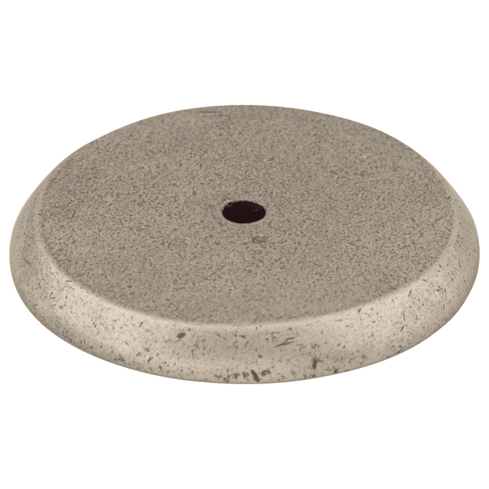 Aspen collection knob backplate with artisan-made look for rustic interiors by Top Knobs