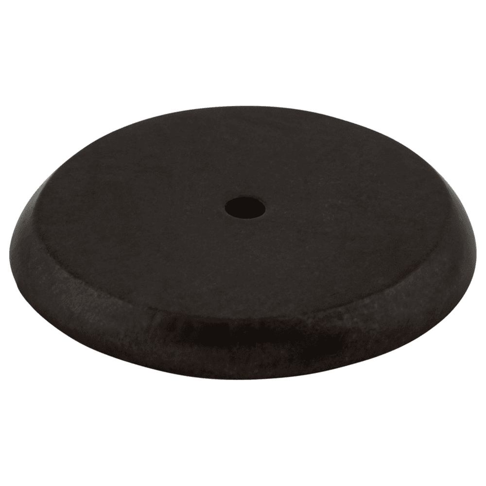 Aspen Round Shape Knob Backplate in Medium Bronze