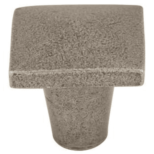1-1/4" Aspen Square Knob in Silicon Bronze Light
