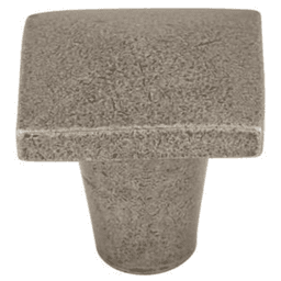 1-1/4" Aspen Square Knob in Silicon Bronze Light