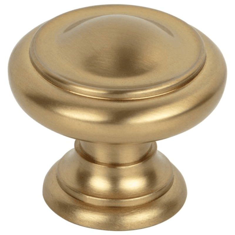 1-1/8" Nouveau Dome Knob in Honey Bronze finish by Top Knobs