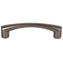 3-3/4" Nouveau Hidra Arch Pull in Ash Gray by Top Knobs - Contemporary Style