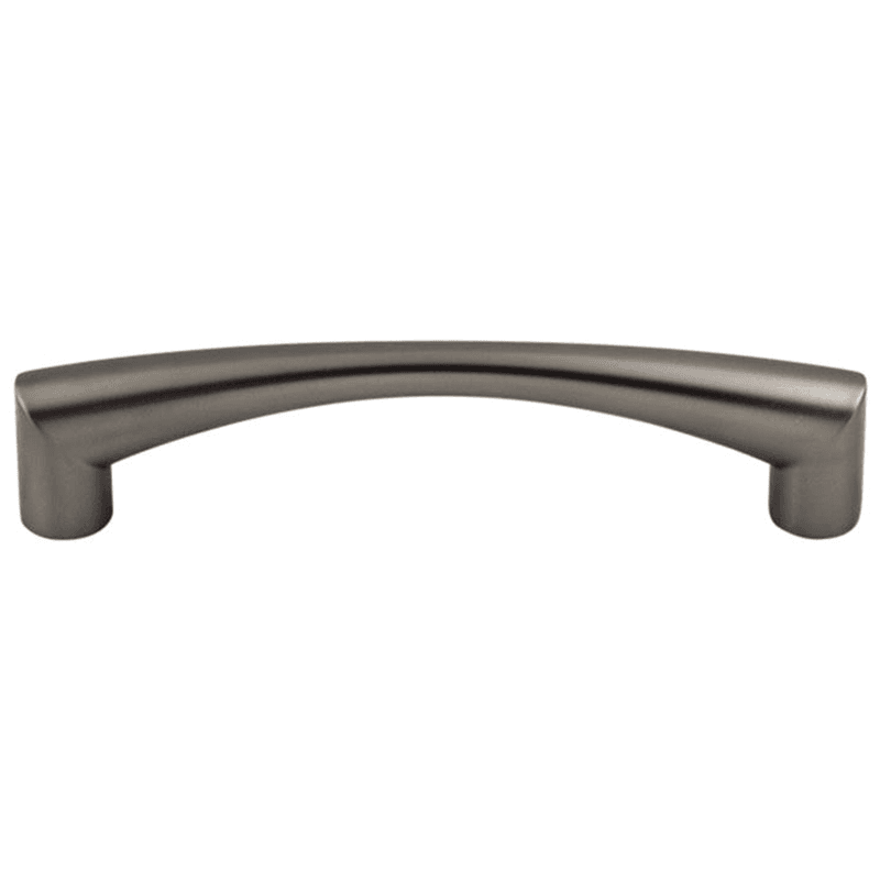 Contemporary Ash Gray Hidra Arch Pull from Top Knobs