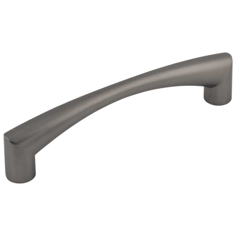 Premium materials and stylish design make this Ash Gray arch pull a great addition to your home decor