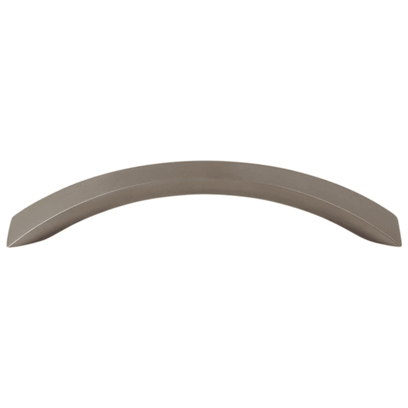 Contemporary Ash Gray arch pull from Top Knobs' Nouveau collection