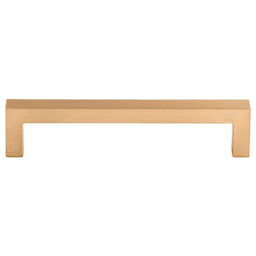 5&#45;1/16&quot; Nouveau Square Bar Pull, Brushed Bronze - Main Image