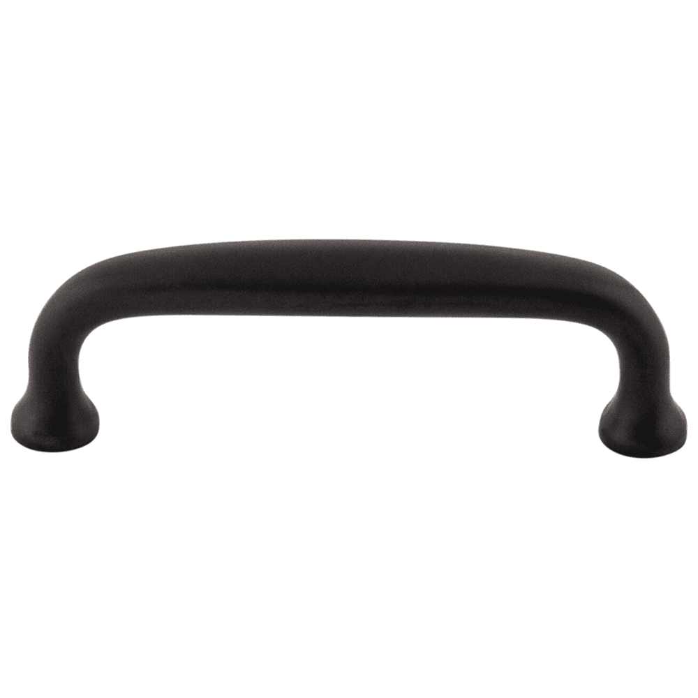 3" Dakota Charlotte Pull in Flat Black finish from Top Knobs decorative collection