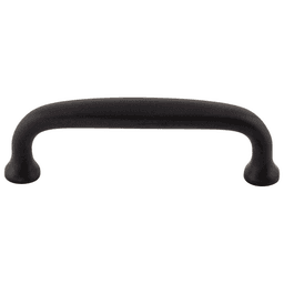3" Dakota Charlotte Pull in Flat Black finish from Top Knobs decorative collection
