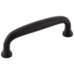 Top Knobs 3" Dakota Charlotte Pull in Ash Gray Finish, Traditional and Transitional Style