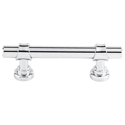 Dakota Collection Bit Pull in Polished Chrome by Top Knobs
