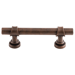 3" Dakota Bit Pull in Patina Rouge - Dakota Collection by Top Knobs