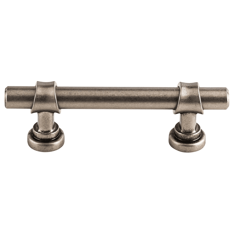 3" Dakota Bit Pull in Pewter Antique finish from Top Knobs collection