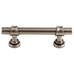 3" Dakota Bit Pull in Pewter Antique finish from Top Knobs collection