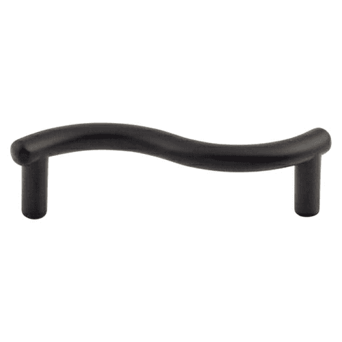 3&quot; Nouveau Spiral Pull, Flat Black - Main Image