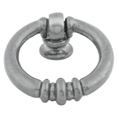 1&#45;5/8&quot; Tuscany Newton Ring Pull, Pewter Light - Main Image