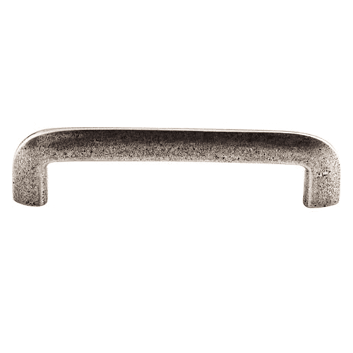 3-13/16" Britannia Wedge Pull with Solid Brass and Hammered Iron Details