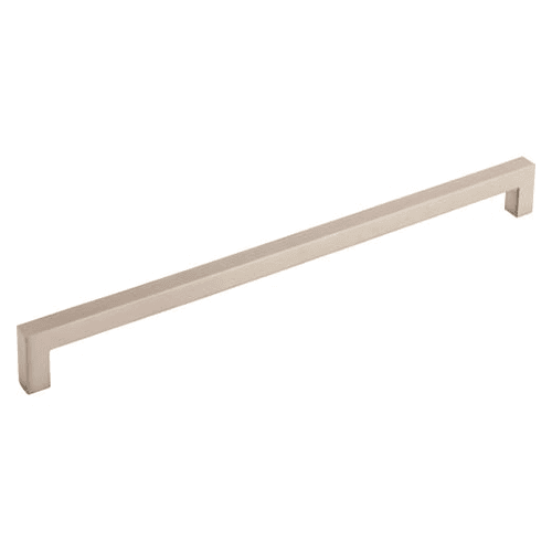 Sleek Top Knobs Asbury Square Bar Pull - 12" in Brushed Satin Nickel