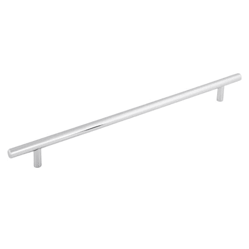 Contemporary Bar Pull collection in Polished Chrome finish for a minimalistic style.