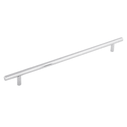 Contemporary Bar Pull collection in Polished Chrome finish for a minimalistic style.